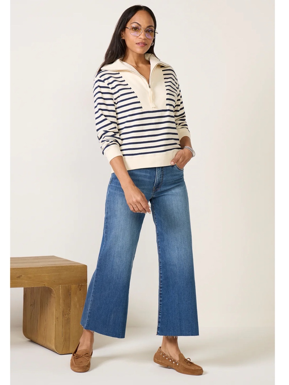 KUT FROM THE KLOTH Meg High Rise Fab Ab Wide Leg Jean